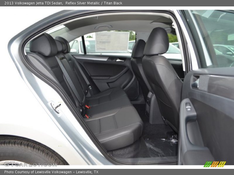 Reflex Silver Metallic / Titan Black 2013 Volkswagen Jetta TDI Sedan