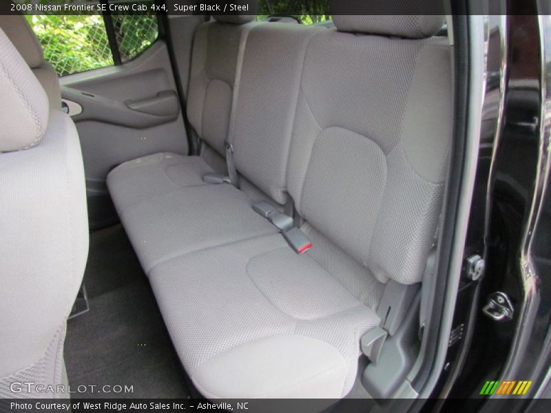 Super Black / Steel 2008 Nissan Frontier SE Crew Cab 4x4