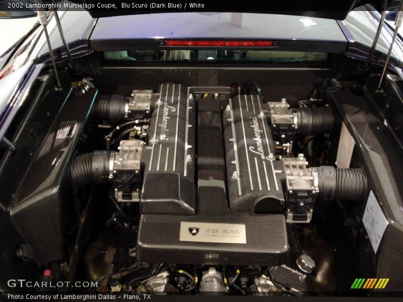 2002 Murcielago Coupe Engine - 6.2 Liter DOHC 48-Valve V12