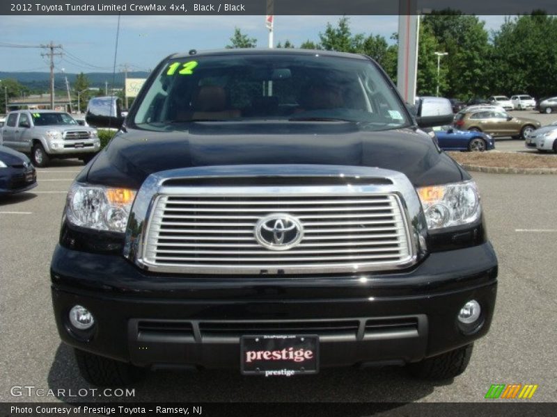 Black / Black 2012 Toyota Tundra Limited CrewMax 4x4