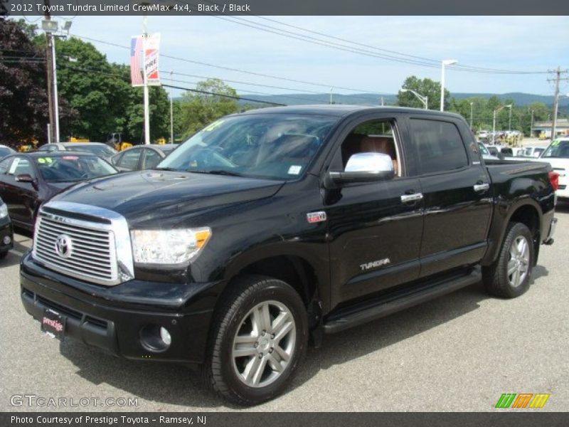 Black / Black 2012 Toyota Tundra Limited CrewMax 4x4
