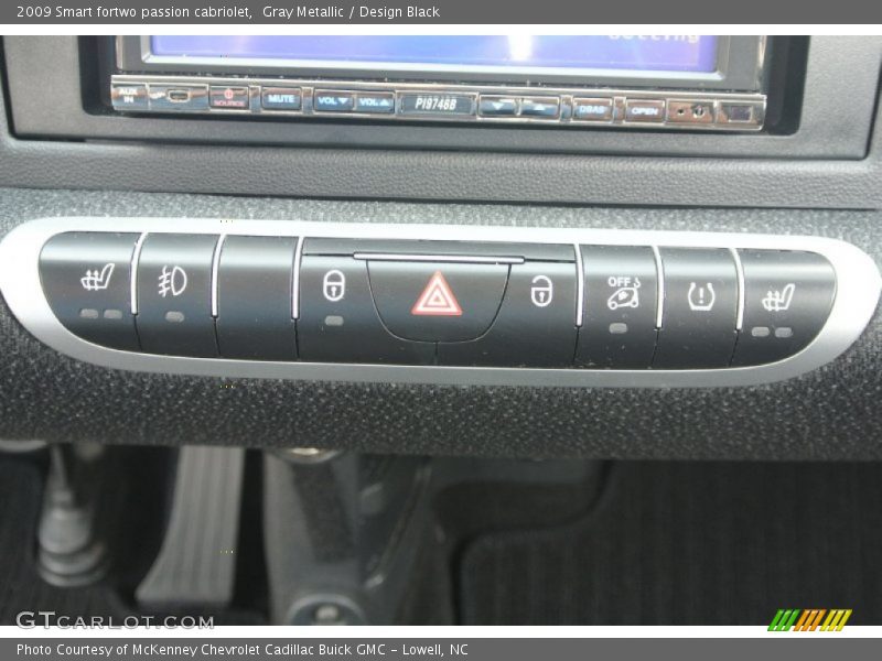 Gray Metallic / Design Black 2009 Smart fortwo passion cabriolet