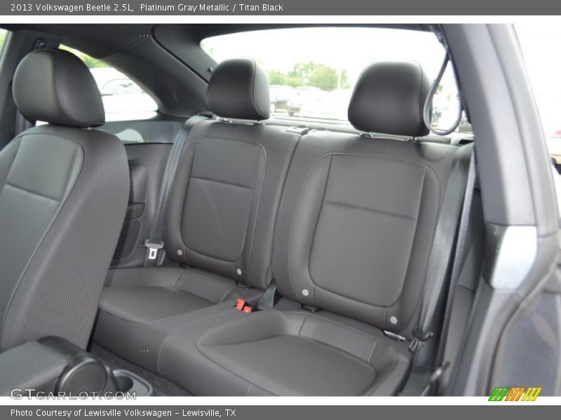 Platinum Gray Metallic / Titan Black 2013 Volkswagen Beetle 2.5L