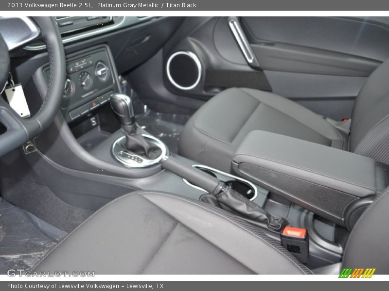Platinum Gray Metallic / Titan Black 2013 Volkswagen Beetle 2.5L
