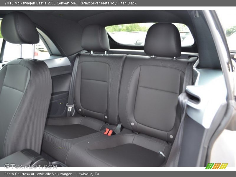 Reflex Silver Metallic / Titan Black 2013 Volkswagen Beetle 2.5L Convertible