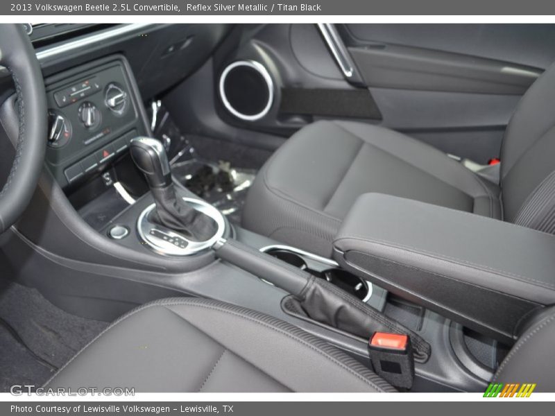 Reflex Silver Metallic / Titan Black 2013 Volkswagen Beetle 2.5L Convertible