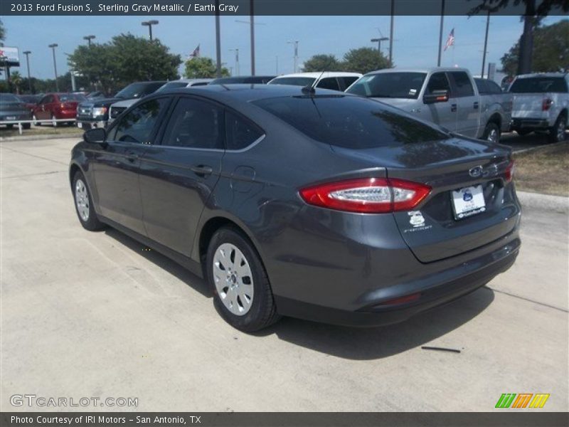 Sterling Gray Metallic / Earth Gray 2013 Ford Fusion S