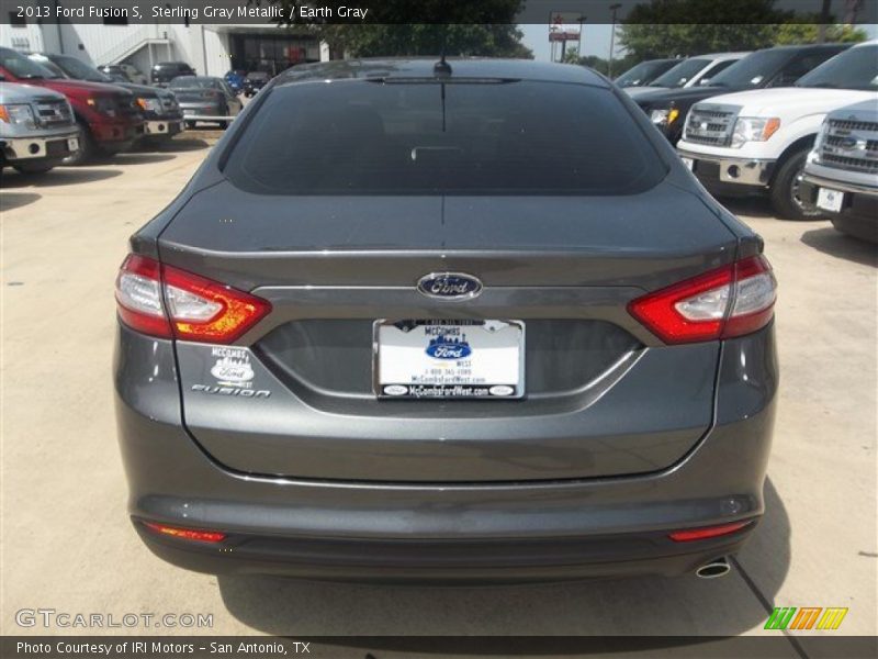 Sterling Gray Metallic / Earth Gray 2013 Ford Fusion S