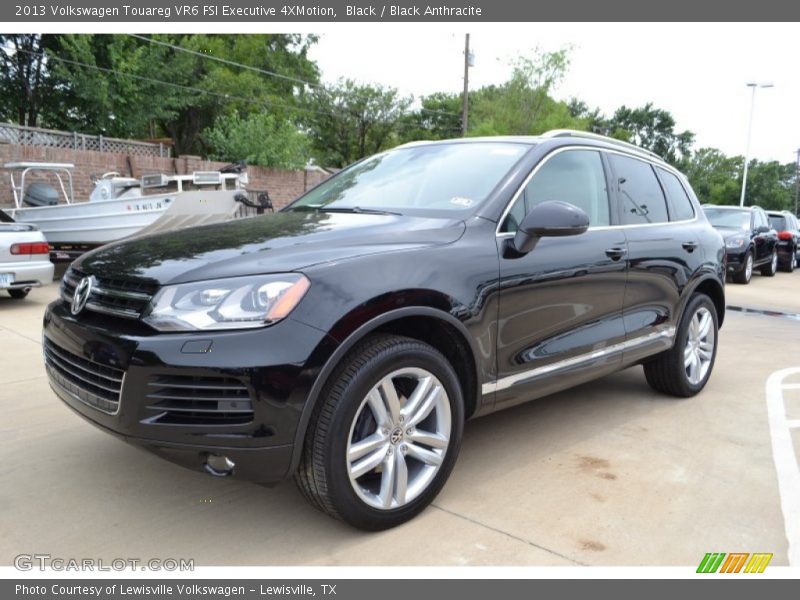Black / Black Anthracite 2013 Volkswagen Touareg VR6 FSI Executive 4XMotion