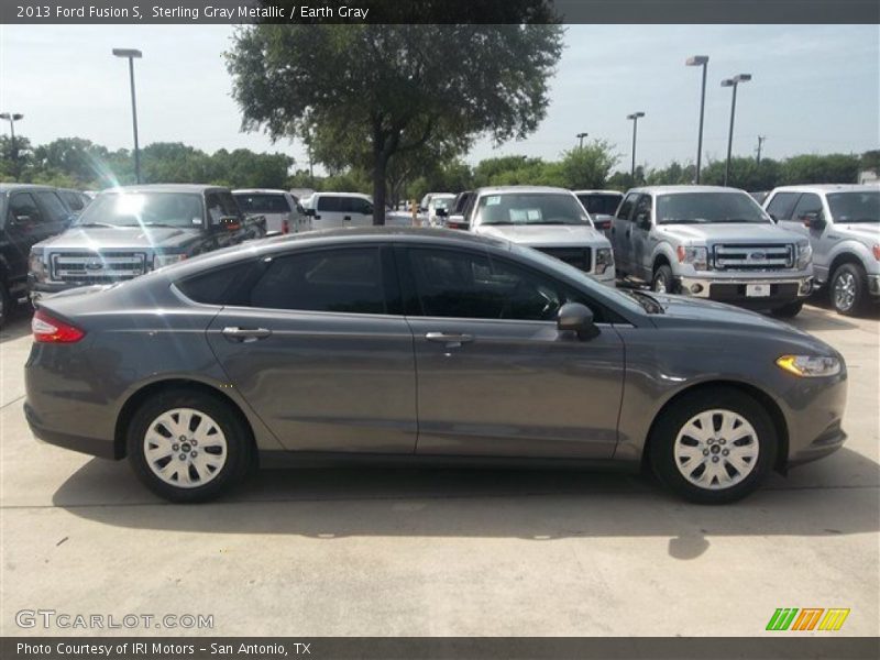 Sterling Gray Metallic / Earth Gray 2013 Ford Fusion S