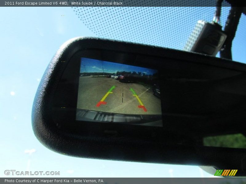 White Suede / Charcoal Black 2011 Ford Escape Limited V6 4WD