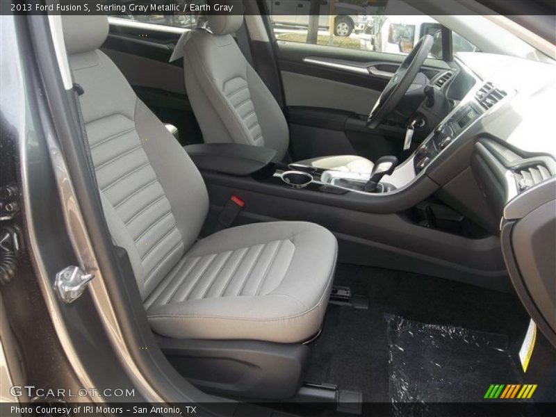 Sterling Gray Metallic / Earth Gray 2013 Ford Fusion S