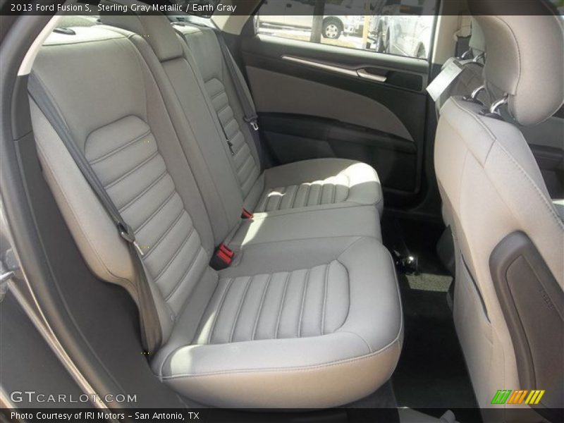 Sterling Gray Metallic / Earth Gray 2013 Ford Fusion S