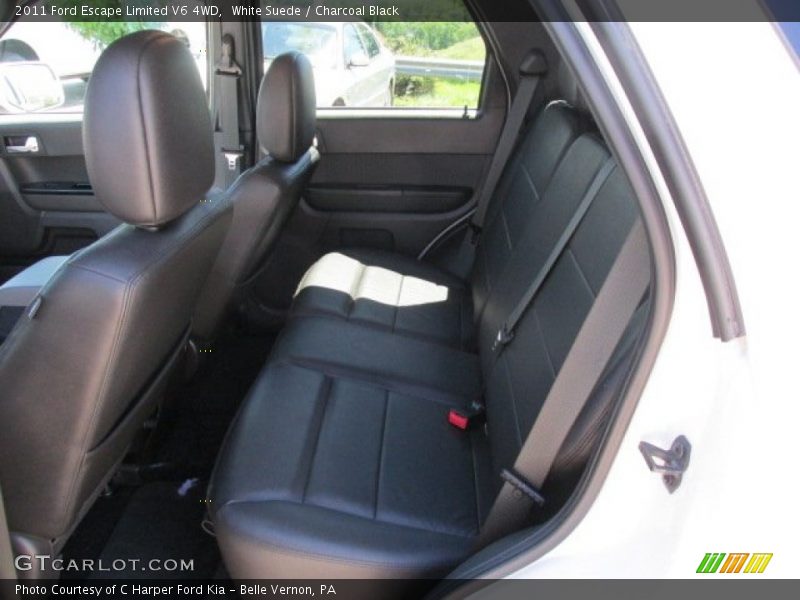 White Suede / Charcoal Black 2011 Ford Escape Limited V6 4WD