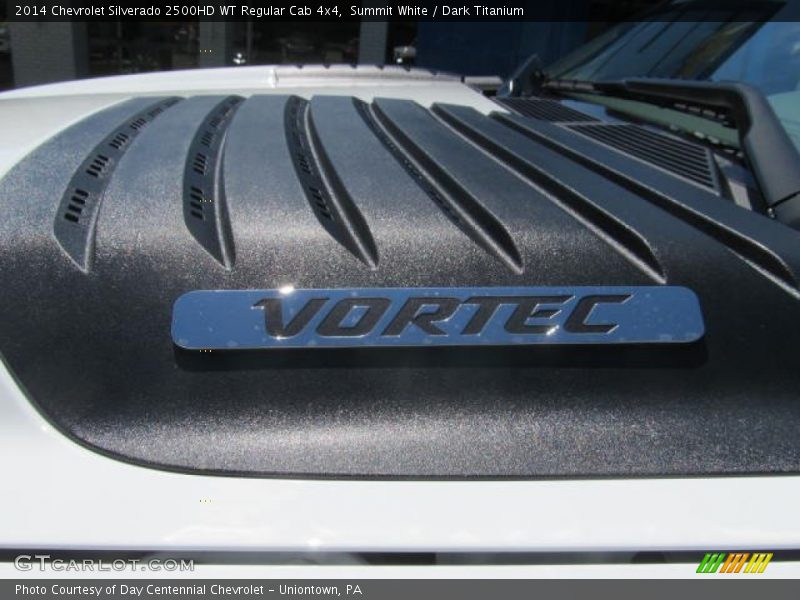Summit White / Dark Titanium 2014 Chevrolet Silverado 2500HD WT Regular Cab 4x4