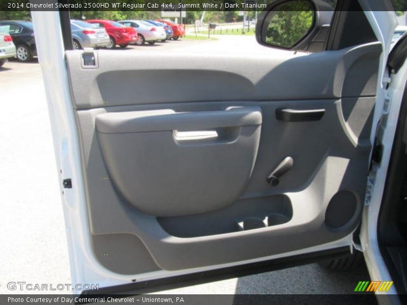 Summit White / Dark Titanium 2014 Chevrolet Silverado 2500HD WT Regular Cab 4x4
