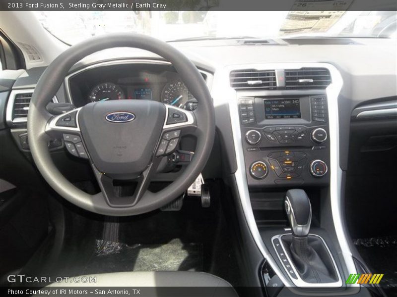 Sterling Gray Metallic / Earth Gray 2013 Ford Fusion S