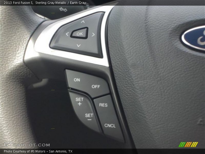 Sterling Gray Metallic / Earth Gray 2013 Ford Fusion S
