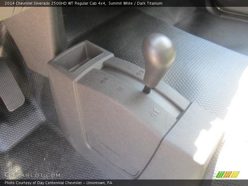 Summit White / Dark Titanium 2014 Chevrolet Silverado 2500HD WT Regular Cab 4x4