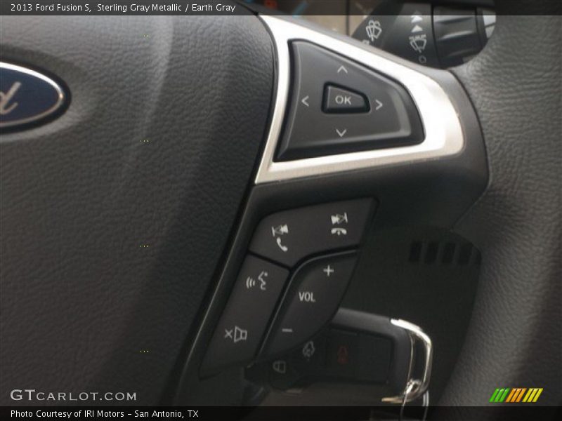 Sterling Gray Metallic / Earth Gray 2013 Ford Fusion S