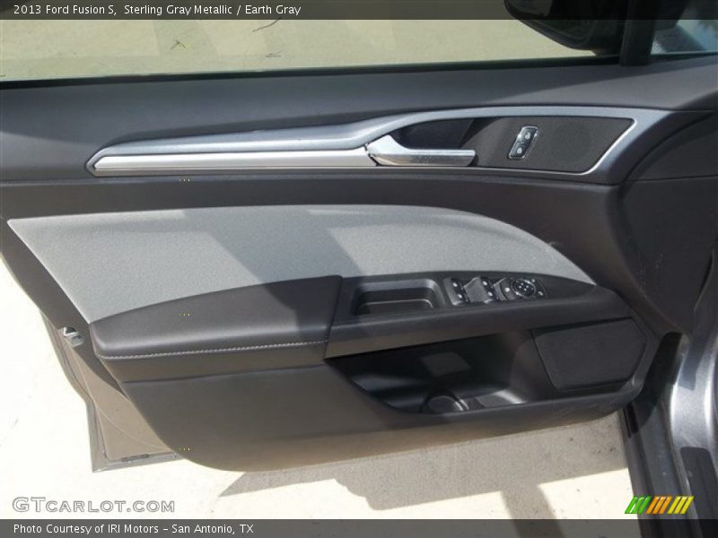 Sterling Gray Metallic / Earth Gray 2013 Ford Fusion S