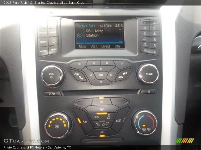 Sterling Gray Metallic / Earth Gray 2013 Ford Fusion S