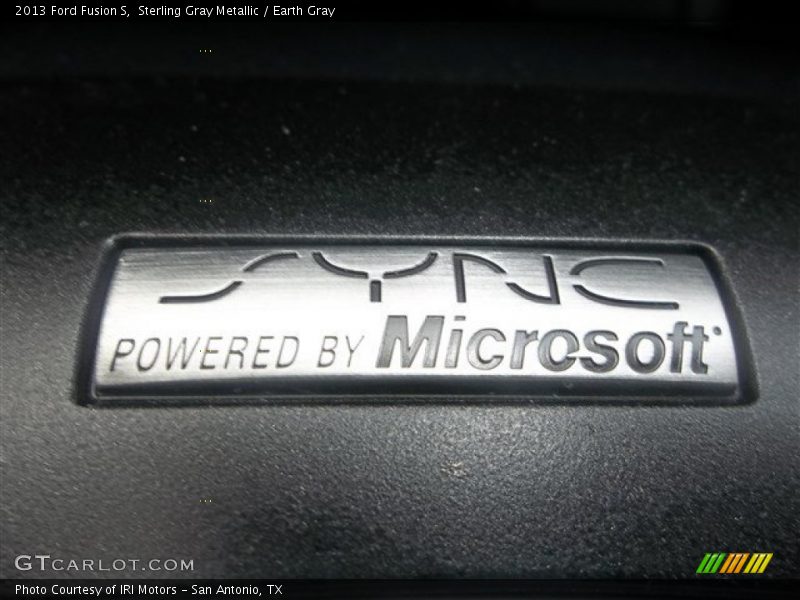Sterling Gray Metallic / Earth Gray 2013 Ford Fusion S