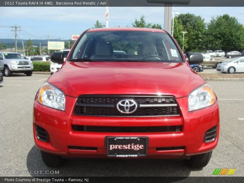 Barcelona Red Metallic / Ash 2012 Toyota RAV4 I4 4WD