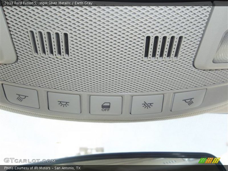 Ingot Silver Metallic / Earth Gray 2013 Ford Fusion S