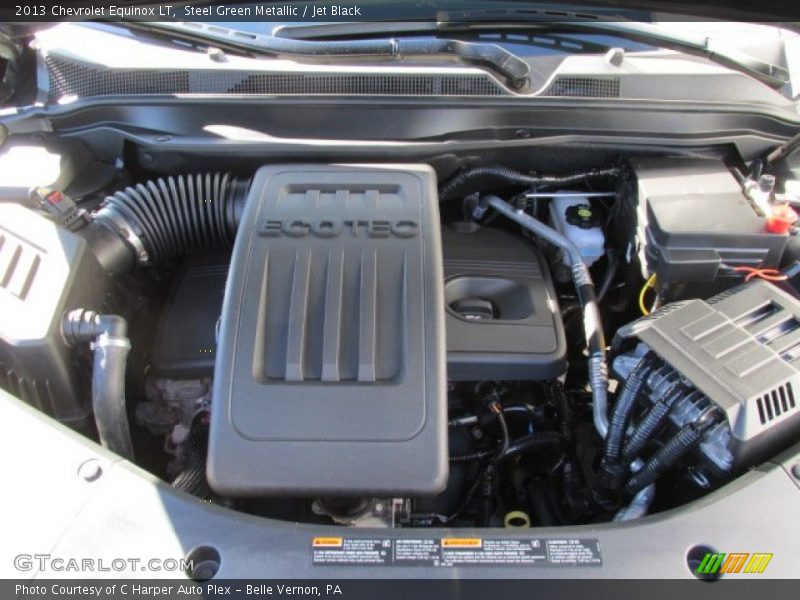 Steel Green Metallic / Jet Black 2013 Chevrolet Equinox LT