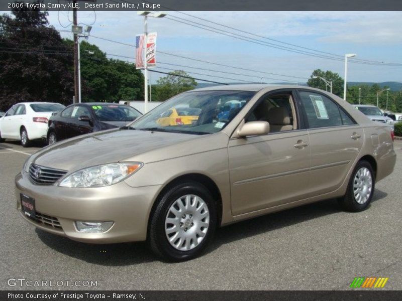 Desert Sand Mica / Taupe 2006 Toyota Camry XLE