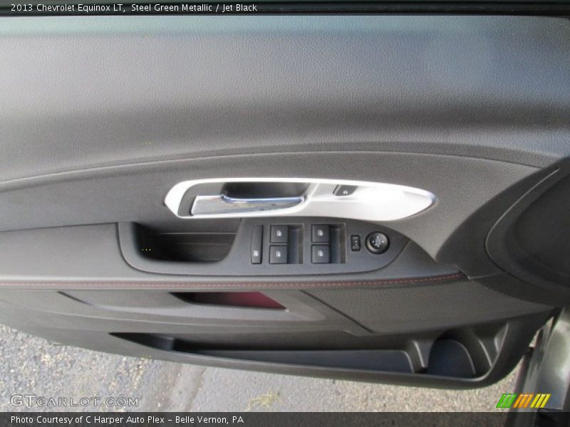 Steel Green Metallic / Jet Black 2013 Chevrolet Equinox LT