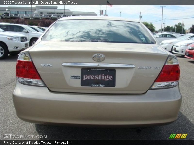 Desert Sand Mica / Taupe 2006 Toyota Camry XLE