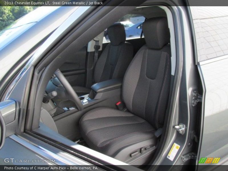 Steel Green Metallic / Jet Black 2013 Chevrolet Equinox LT