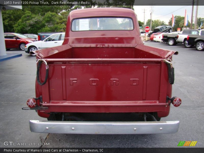  1953 F100 Pickup Truck Dark Red Metallic