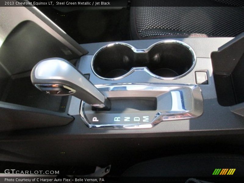 Steel Green Metallic / Jet Black 2013 Chevrolet Equinox LT