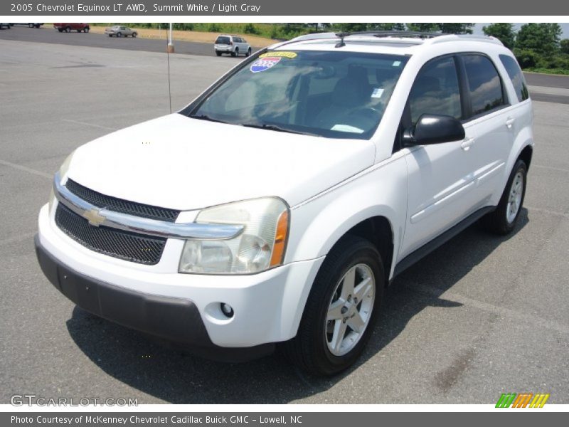 Summit White / Light Gray 2005 Chevrolet Equinox LT AWD