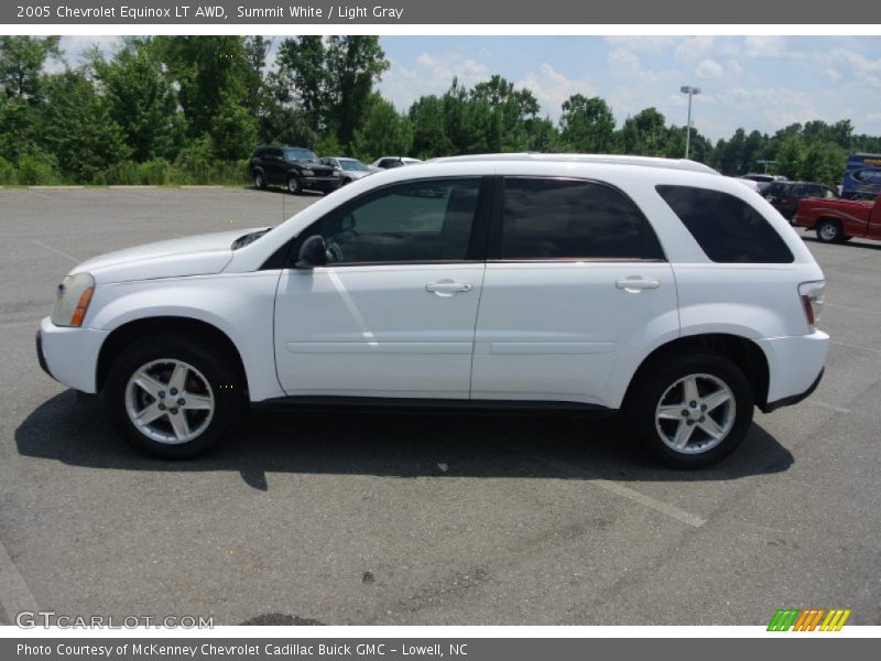 Summit White / Light Gray 2005 Chevrolet Equinox LT AWD