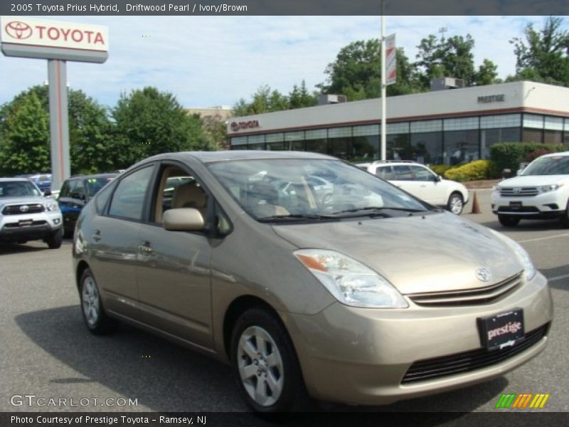 Driftwood Pearl / Ivory/Brown 2005 Toyota Prius Hybrid