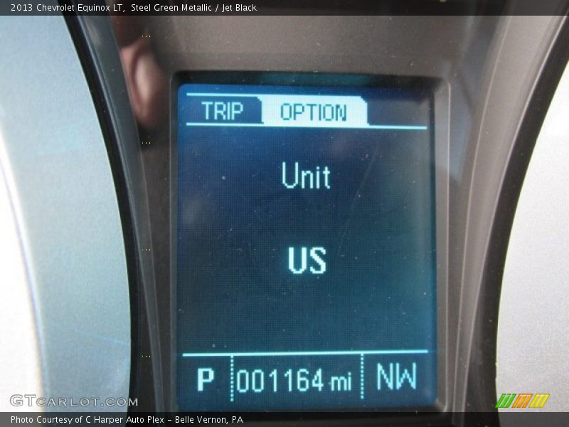 Steel Green Metallic / Jet Black 2013 Chevrolet Equinox LT