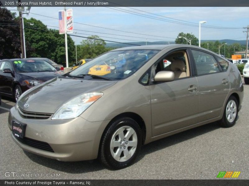 Driftwood Pearl / Ivory/Brown 2005 Toyota Prius Hybrid