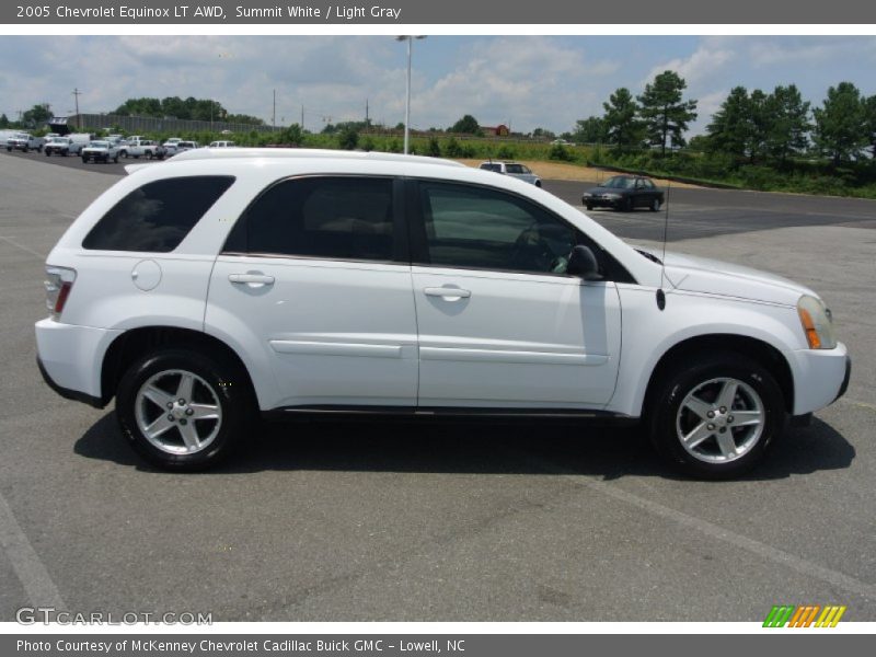 Summit White / Light Gray 2005 Chevrolet Equinox LT AWD