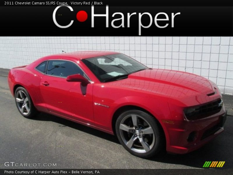 Victory Red / Black 2011 Chevrolet Camaro SS/RS Coupe