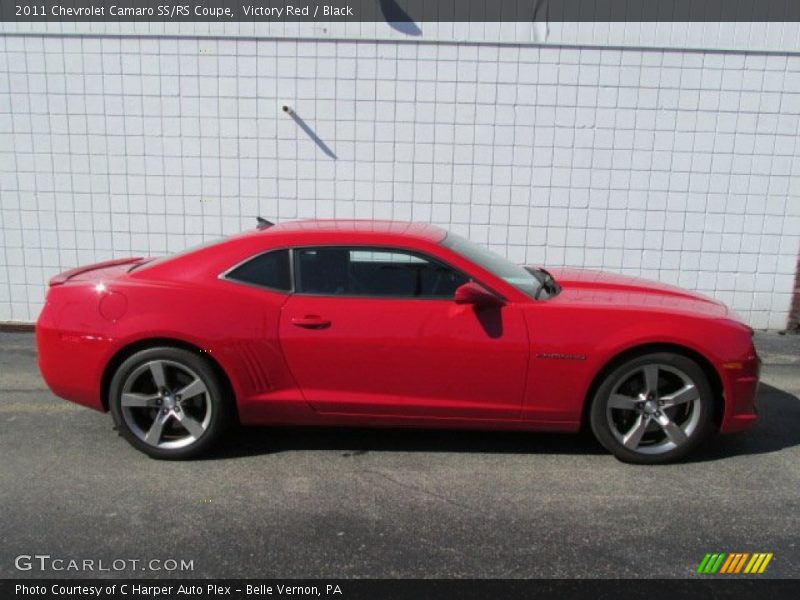 Victory Red / Black 2011 Chevrolet Camaro SS/RS Coupe