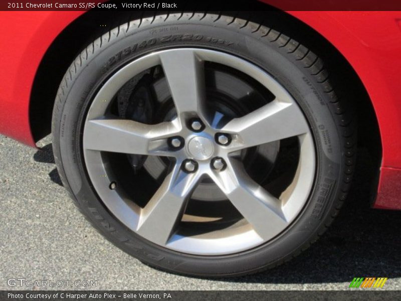 Victory Red / Black 2011 Chevrolet Camaro SS/RS Coupe