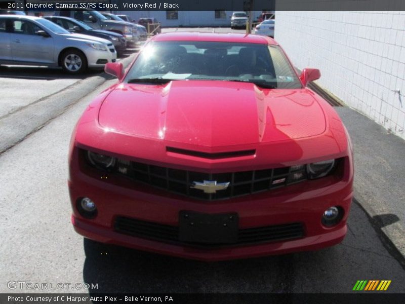 Victory Red / Black 2011 Chevrolet Camaro SS/RS Coupe