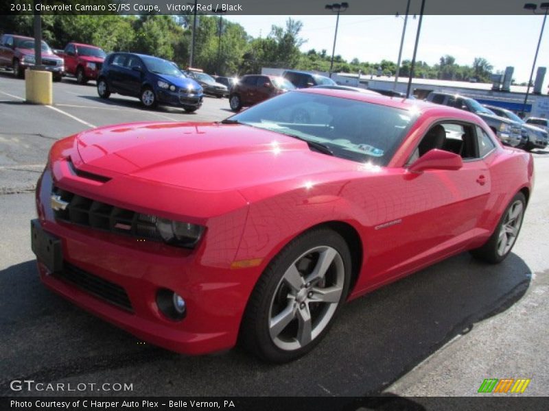 Victory Red / Black 2011 Chevrolet Camaro SS/RS Coupe
