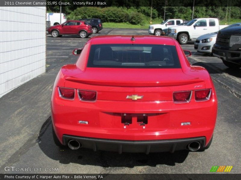 Victory Red / Black 2011 Chevrolet Camaro SS/RS Coupe