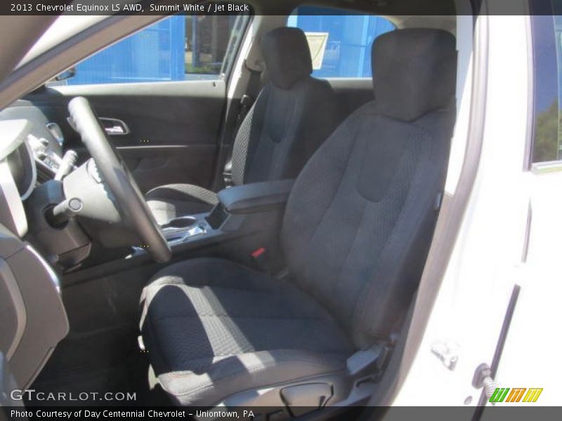 Summit White / Jet Black 2013 Chevrolet Equinox LS AWD