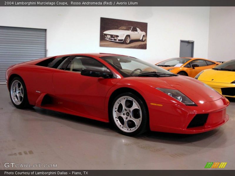 Rosso Andromeda (Red) / Avorio Lilium 2004 Lamborghini Murcielago Coupe